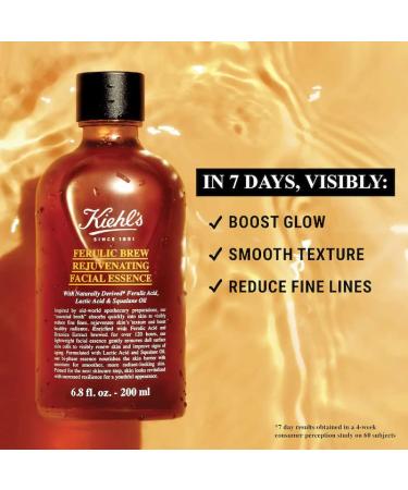 Kiehl's Ferulic Brew Rejuvenating Facial Essence 6.8oz - Skin Revitalizing Formula - Buy Online on SooperMarket.com