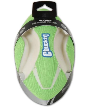 Chuckit! CH32306 Fumble Fetch Max Glow - Small Green/White Fetch Toy | International Shipping Available - Buy Online on SooperMarket.com