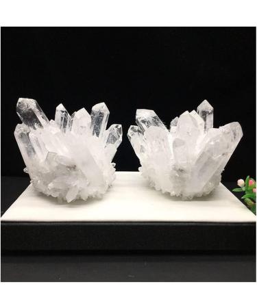 Gift Natural Beautiful White Crystal Cluster Quartz Raw Ore Home Decor Crafts Ornaments Specimens for Healing Crystals (Size : 600-700g) - Buy Online on SooperMarket.com