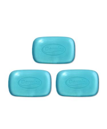 Dermisa Glycerin Bar with Aloe Vera | Gentle Cleanser for Sensitive and Oily Skin | 100% Vegetable Base | Paraben and Sulfate-Free | 3oz, Pack of 3 - Buy Online on SooperMarket.com