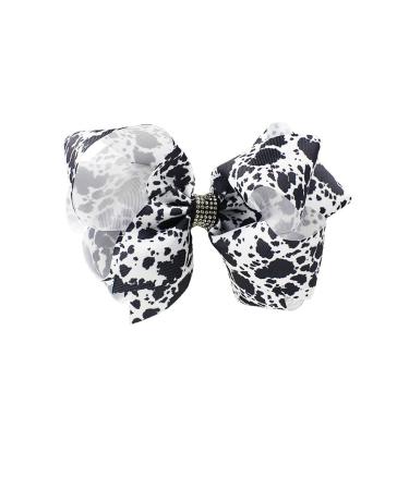 Leopard Big Bow Hair Clips Pin Cheetah Hairclip Large Bowknot Leopard Hairpin BBG30 (A2)