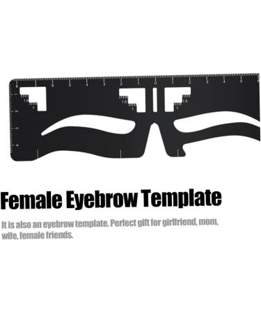 Mikinona Eyebrow Marker Eyebrow Design Eyebrow Card Brow Measuring Tool Guide Measuring Tool Girl Makeup Tool Make up Suite - Buy Online on SooperMarket.com