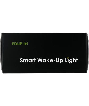 Buy Edup Lichtwecker Wake Up Light - Sunrise Simulation Bluetooth Speaker App Control 4 Alarms 16M Colors 7 Natural Sounds - Dimmable Night Light & USB Radio Adapter - Buy Online on SooperMarket.com