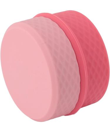 Silicone Cream Jars with Spoon Travel Silicone Makeup Container Refillable Empty Trinkets Pills Portable Proof for Outdoor Use (Pink) - Buy Online on SooperMarket.com