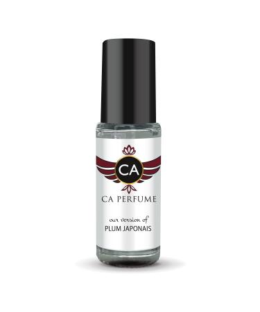 CA Perfume Impression of Tom F Plum Japonais For Women Replica Fragrance Body Oil Dupes Alcohol-Free Essential Aromatherapy Sample Travel Size Concentrated Long Lasting Roll-On 0.14 Fl Oz/4ml-X1
