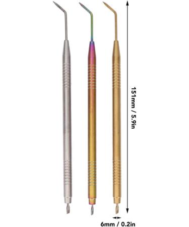 3Pcs Eyelash Separator Kit | Gernie Long Comb & Short Comb Eyelash Enhancers | Precision Eyebrow Tool & Lash Boosters for Perfect Makeup - Buy Online on SooperMarket.com