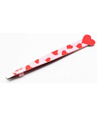 Uniware Professional Eyebrow Tweezer (Pink Heart Design)