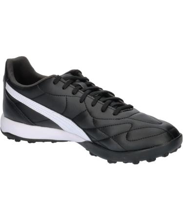 PUMA Men's King Top TT Football Boots - 44 EU | Black White & Gold | International Shipping Available - Buy Online on SooperMarket.com