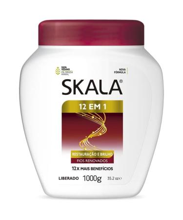 SKALA 12 in 1 Treatment Cream - Restauracao - 1000g - Nourishing Hair Care for All Hair Types - Buy Internationally - Buy Online on SooperMarket.com