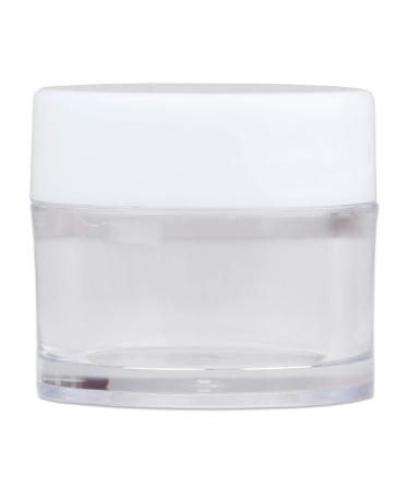 Beauticom 7g Thick Wall Clear Acrylic Jars - Leak Proof Cosmetic Storage (24 Sets) for Creams Salves & Scrubs - International Shipping - Buy Online on SooperMarket.com