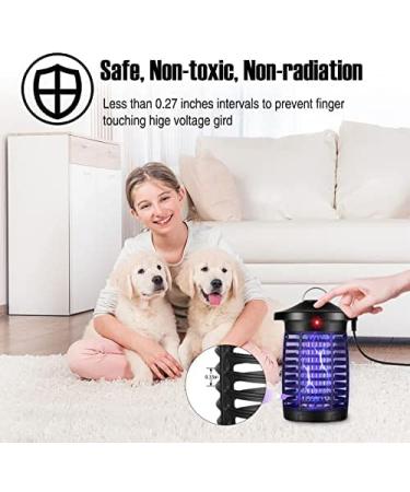 4000V 20W Bug Zapper: Indoor/Outdoor Electric Mosquito Killer with Remote & Voice Control - Alexa/Google Home Compatible - Buy Online on SooperMarket.com