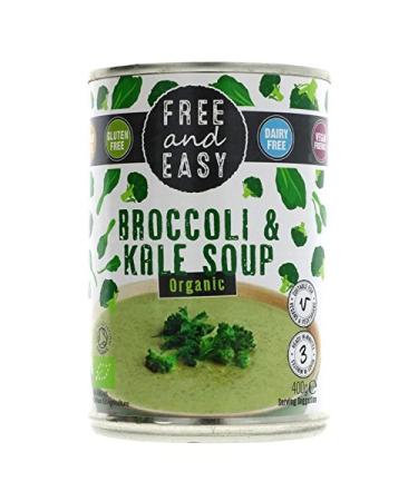 Free & Easy | Broccoli & Kale Soup - Org | 5 x 400g (UK)