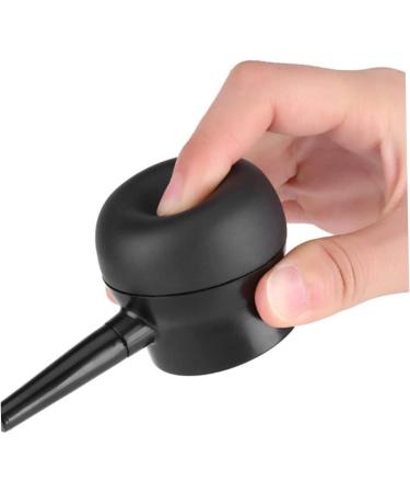 WOONEKY 1pc Powder Sprayer Hair Building Fibers Spray Hair Spray Bottle Hair Fiber Atomizer Nozzle Black - Buy Online on SooperMarket.com