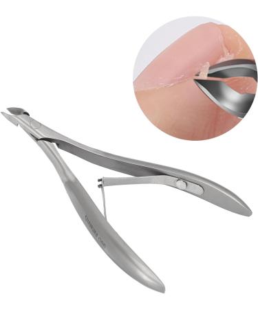 Cuticle Scissors Safe Removal of Dead Skin Stainless Steel Comfortable Handle Cuticle Nippers Protective Tip for a Beauty Salon - Buy Online on SooperMarket.com