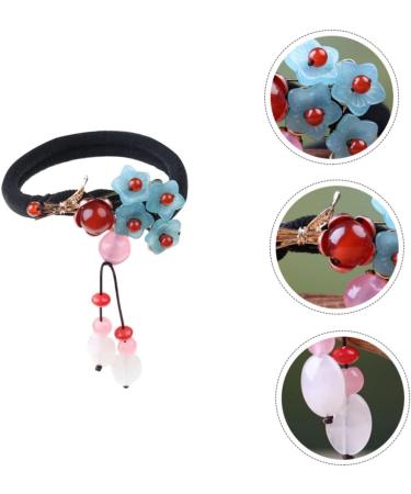 minkissy 1pc Vintage Hair Tie Hanfu Hair Accessories Chinese Hair Accessories Decorative Hair Ties Bead Hair Ties Pearl Hair Cosplay Hair Accessorie Agate Hair Rope Lady Hair Bands Headgear - Buy Online on SooperMarket.com