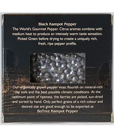 Bo Tree Black Kampot Pepper 90g - Buy Online on SooperMarket.com