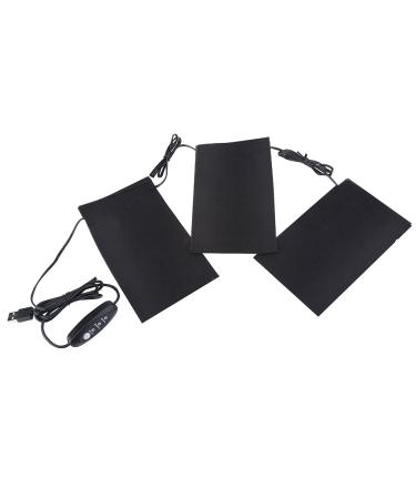 Aatraay USB heating cover heated scarf 19 x 15 x 3 5 V 2 A 8.5 W light electric USB heating pillow set for outdoor winter camping