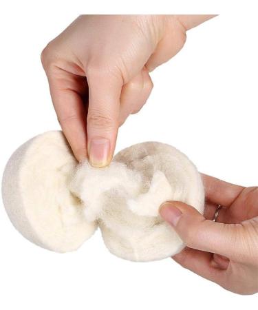 Buy XL 6-Pack Organic Wool Dryer Balls | Eco-Friendly Reusable Natural Fabric Softener - International Shipping Available - Buy Online on SooperMarket.com