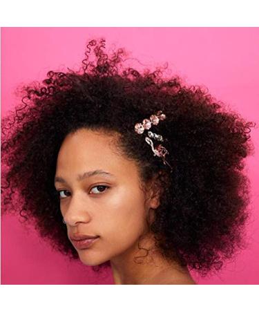 Flamingo Pineapple Rhinestone Hair Barrettes - Pack of 6 | Hair Accessories for Women and Girls - Buy Online on SooperMarket.com
