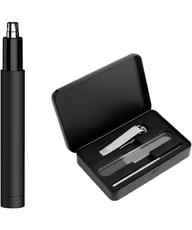 TEMKIN Electric Nose Hair Trimmer | White Nose & Ear Scissors | Safe & Efficient Grooming Supplies - Buy Online on SooperMarket.com