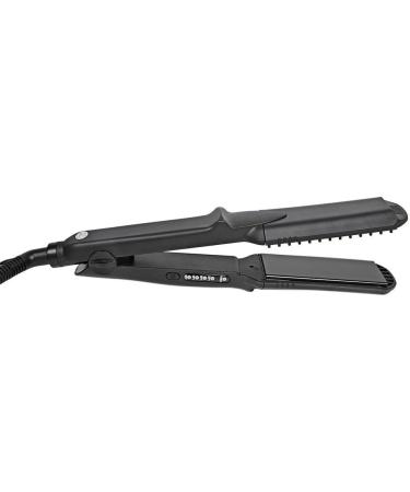 4 in 1 Hair Crimper & Flat Iron - Ceramic Hair Straightener Curling Iron & Waver - Interchangeable 1.5 Inch Plates for Perfect Styling - Buy Online on SooperMarket.com