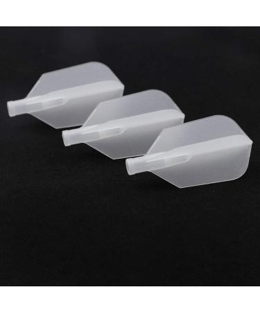 CUESOUL TERO AK4 Black Scorpion Dart Flights Slim - Set of 3 - 7 Colors - Clear - Buy Online on SooperMarket.com