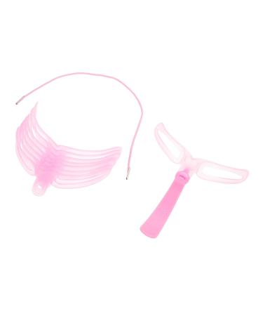 Mikinona Eyebrow Tools 3 Sets Eyebrow Aid Eyebrows Stencils Plastic Eyebrow Template Card Eyebrow Trimming Travel