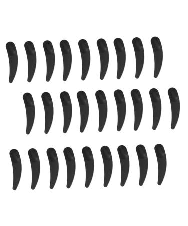FRCOLOR Mask Spoons Cream Spoons Moisturising Eye Cream Spatula Measuring Spoon for Face Cream Mask Applicator Beauty Scoops for Face Eye Cream Pen Pack of 100 5.5x1.5cm Black