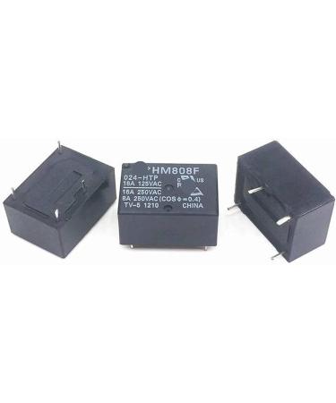 HM808F 012-HSTP(555) HM808F 024-HTP (7520-1A-24V-16A) Relay 4pins 1Pcs (Size : HM808F 024-HTP) - Buy Online on SooperMarket.com