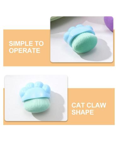 Cat Claw Loose Powder Brush - Portable Makeup Brush for Blending Liquid Concealer Powder & Cream | International Shipping - Buy Online on SooperMarket.com