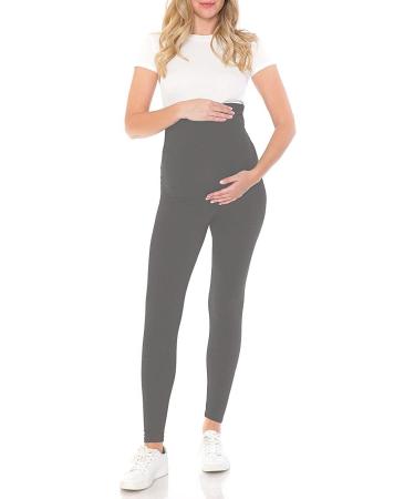 SHADOW DANCE UK Maternity Over Bump Leggings - Light Grey - Buy Online on SooperMarket.com