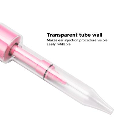Portable 3.5mm Pink Syringe Ear Impression Injector for Hearing Devices - Refillable & Safe - Buy Online on SooperMarket.com