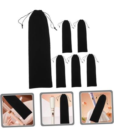 NOLITOY 6pcs Hair Crimper Hair Curling Wand Curler Hair Dryer Bag Storage Box Tool Set Travel Curling Iron - Buy Online on SooperMarket.com