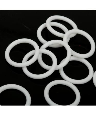 Folpus 10 Mini Silicone Rings for Pacifier Adapters & Holders - Green | International Shipping - Buy Online on SooperMarket.com