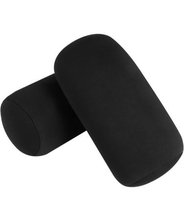 IMIKEYA 2pcs Foam Toy Gasket Stuffed Support Black Pillow Pillows Bolster Cylinder Comfortable - Buy Online on SooperMarket.com