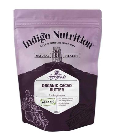 Indigo Herbs Organic Cacao Butter 500g