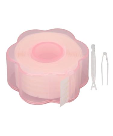 360pcs Double Eyelid Stickers Instant Eyelid Stickers for Droopy Hooded Single Eyelids Lace Mesh Water Adhesion Eyelid Tape Stickers with Tweezers and Fork Stick