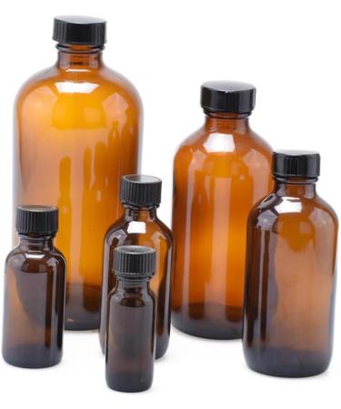 Cabilock Sealing Glass Bottle 4pcs Sealing Honey Pot Glass Water Bottle Glass Container Kit Glass Bottle With Cover Plastic Cap - Buy Online on SooperMarket.com