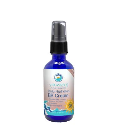 STREAM 2 SEA Daily Hydration BB Cream with SPF 20 | 2 Fl Oz Reef Safe Paraben Free & Eco Friendly Neutral Tint Beauty Balm Cream | Nourishing & Hydrating Tinted Moisturizer For Face
