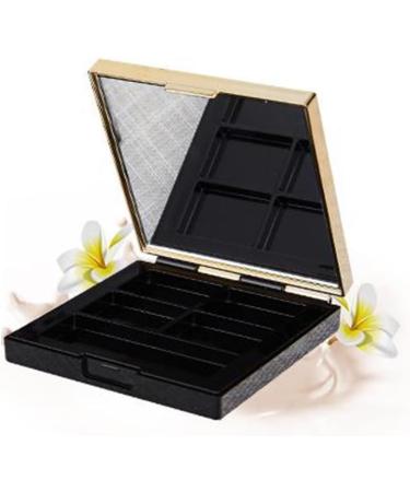 HAPINARY 2 Pcs Empty Eyeshadow Dish Empty Eyeshadow Pans Empty Eye Shadow Empty Eyeshadow Pallet Black - Buy Online on SooperMarket.com