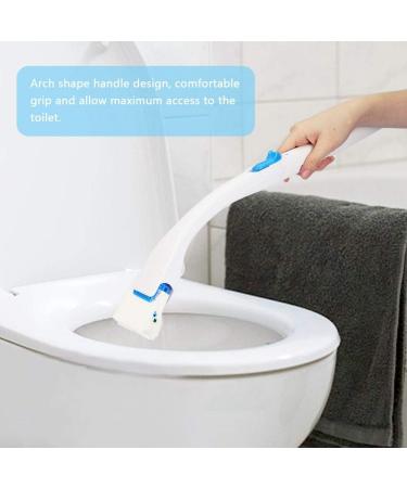 Toilet Bowl Brush Toilet Bowl Cleaner Replaceable Arch Shape Handle Eco-Friendly Disposable Dissoluble Bathroom for Toilet Cleaning Home Bathroom Cleaning - Buy Online on SooperMarket.com