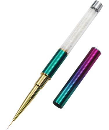 Mikinona Manicure Brush Manicure Tool Nail Polish Drawing Pen Nail Art Brush Nail Art Tips Builder Brush Manicure Dotting Pen Nail Crystal Pen Nail Art Pen Small Pen Draw Flowers Size 2 As Shown - Buy Online on SooperMarket.com