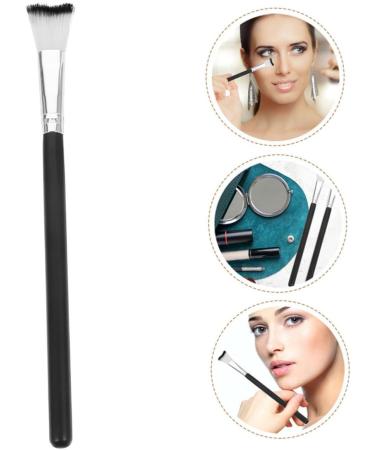 CANIGHT Blush Makeup Brush Nose Contour Brush Black Brush for Nose Makeup Concealer Brush 18.50X1.00X1.00CM Black - Buy Online on SooperMarket.com