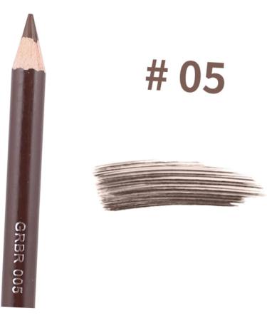PLAFOPE 4 Pcs Eyebrow Pencil Brush Microblading Eyebrow Pen Double Tip Eyebrow Pencil Pigment Brown - Buy Online on SooperMarket.com