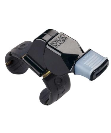 Fox 40 Classic CMG Official Finger Grip Whistle Black