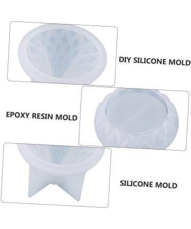 STOBOK 2pcs Box Storage Box Mold Silicone Molds Diy Silicone Mold Epoxy Diy Supplies Water Drop Storage Jar - Buy Online on SooperMarket.com