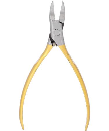 Toe Nail Clipper Streamlined Handle Remove Edges Of Nails Cuticle Clipper Stainless Steel for Hand for Cuticle for Dead Skin(Tyrant Gold) - Buy Online on SooperMarket.com