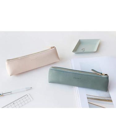 Doraking Pencil Bag Pen Case Cosmetic Makeup Bag Pen Pencil Stationery Pouch Bag Case/PU Leather Small Pencil Pouch Students Stationery Pouch Zipper Bag for Pens Pencils Markers (Apricot) - Buy Online on SooperMarket.com