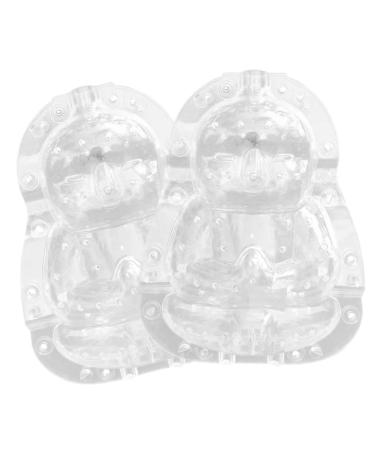 HOMSFOU 4 Pcs Vegetable Shaping Mold Fruit Forming Molds Vegetables Growing Shape Pumpkin Growing Mold Fruit Molds Watermelon Growing Molds Fruit Growing Molds Buddha Garden Small