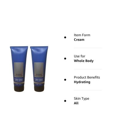 Bath and Body Works Men's Ocean Collection 2-Pack Ultimate Hydration Body Cream 8 oz - Ultra Shea | Ocean Scent - Buy Online on SooperMarket.com